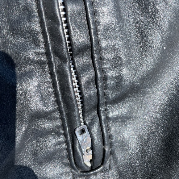 Brooks Leather Cafe Racer Jacket, Made in USA, Size 44 - Picture 8 of 8